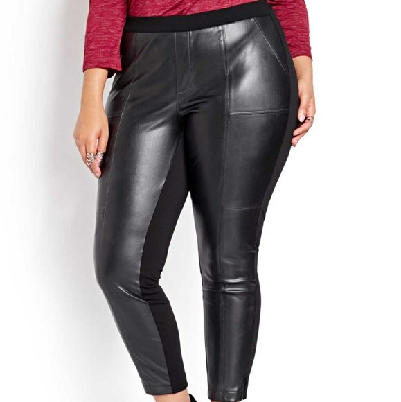 Love & Legend Pants - Love & Legend Faux Leather Leggings